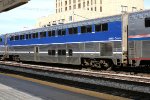 Amtrak superliner coach AMTK #34951 in Surfliner colors.